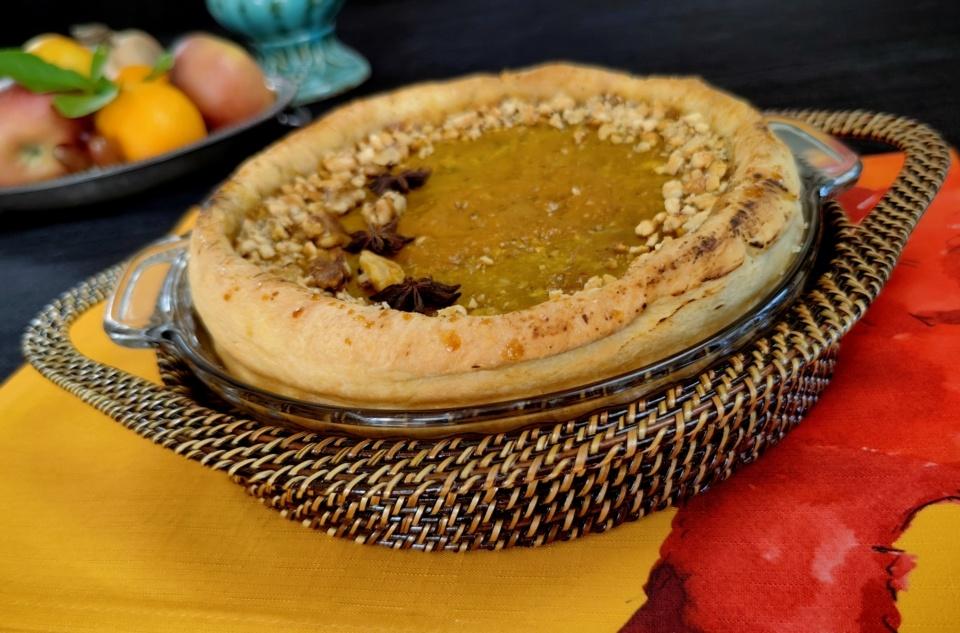 Pumpkin Pie Autumn Dish